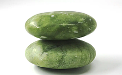 Камені нефритовий SPA 9*7*3,5 см Масажний нефритовий камінь Камені для стоунтерапії Камінь для масажу