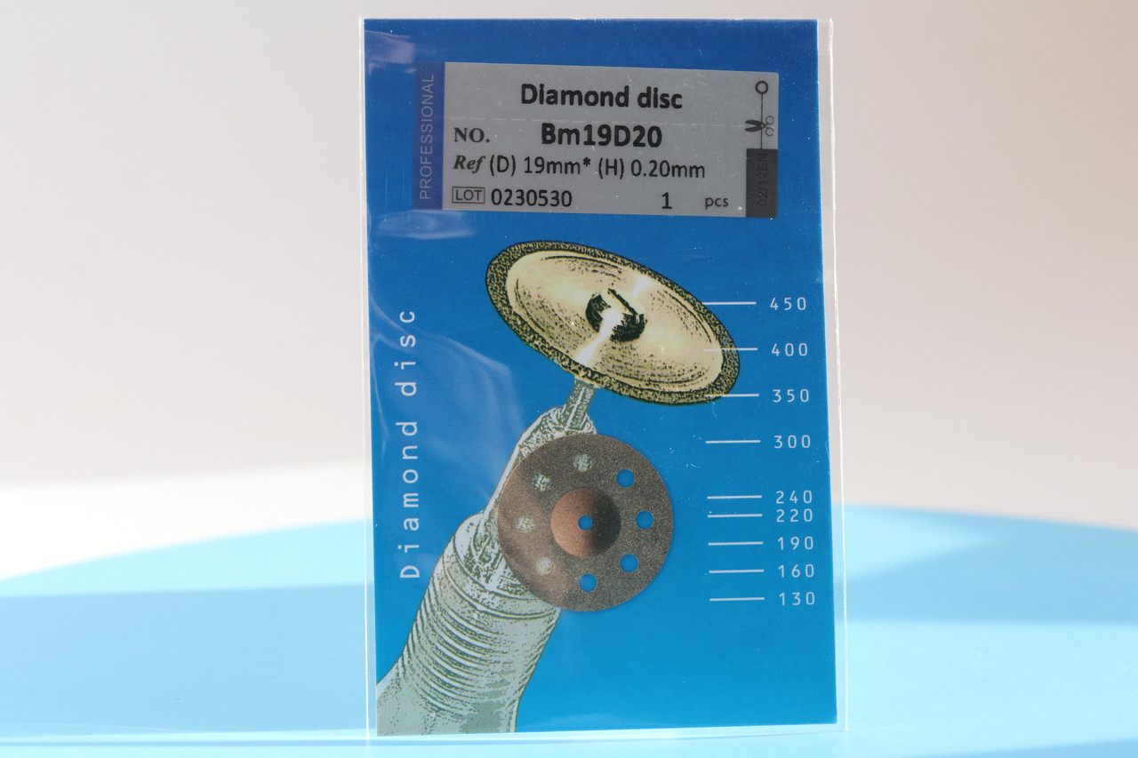 Диск алмазний двосторонній для гіпсу Bm19d20