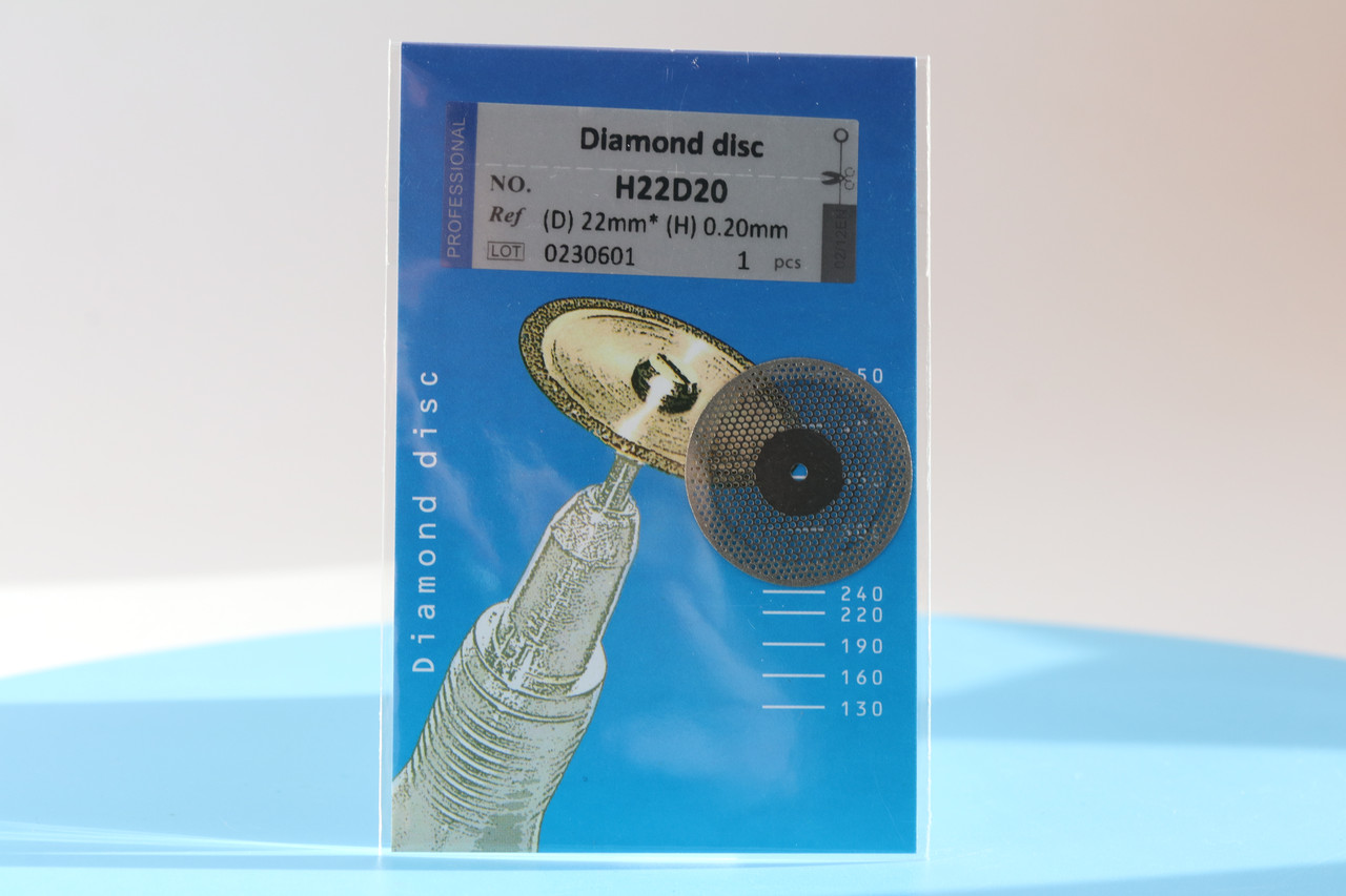 Диск алмазний двосторонній для гіпсу H22d20