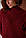 Светр вільного силуету колір марсала, фото 8