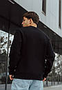 Чорний зимовий світшот Staff black basic fleece, фото 3