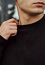 Чорний зимовий світшот Staff black basic fleece, фото 4