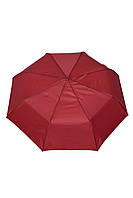 Зонт полуавтомат бордового цвета 168332T Бесплатная доставка