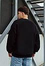 Світшот із золотистим принтом Staff nirv oversize fleece, фото 3