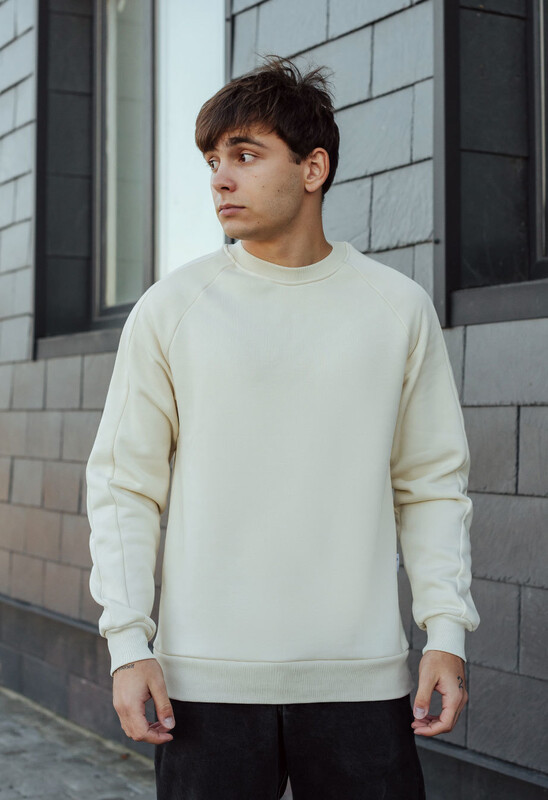 Молочний утеплений світшот Staff milk line fleece