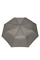 Зонт полуавтомат серого цвета 168329S