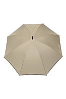 Зонт трость светло-бежевого цвета 168343S