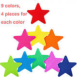 Набір різнокольорових килимків (36 шт), фото 2