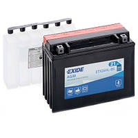 Аккумуляторы мото Exide ETX24HL-BS: 21 А·ч - 12 V; 350 (ETX24HL-BS), 205x87x162 мм