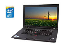 Ноутбук А-класс Lenovo ThinkPad L530 / 15" (1366x768) TN / Intel Core i7-3520M (2 (4) ядра по 2 | всё для