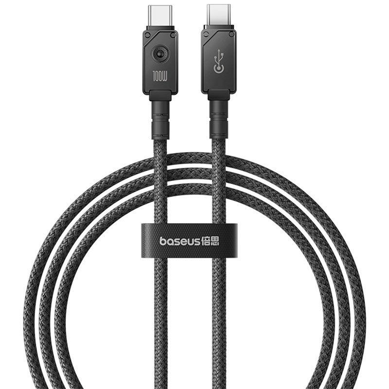 Дата кабель Baseus Unbreakable Series Fast Charging Type-C to Type-C 100 W 1 m (P10355800111-0)