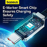 Дата кабель Baseus Unbreakable Series Fast Charging Type-C to Type-C 100 W 1 m (P10355800111-0), фото 3