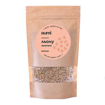 Насіння льону золотого, 100г, Україна