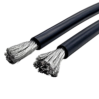 Провод силиконовый 2 AWG - 33.7 кв.мм (6700х0.08) м Чёрный