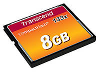 Карта памяти Compact Flash Transcend 133x 8ГБ (TS8GCF133)