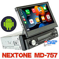 Магнитола 1DIN Android с моторизованным дисплеем - Nextone MD-757 (Android 1DIN)