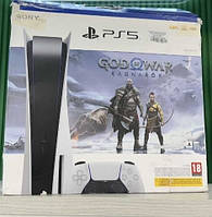 NEW Sony PlayStation 5 825Gb Gogof War Ragnarok Bundle White.В наявності нова ігрова консоль