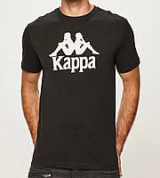 Мужская футболка Kappa черная каппа