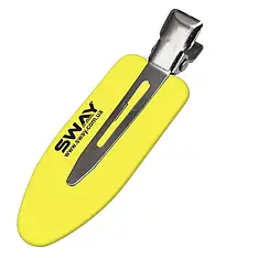 Затискачі для волосся Sway Yellow, 4 шт в упаковці (116 006 YEL)