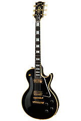 Електрогітара GIBSON '57 LES PAUL CUSTOM REISSUE 2 PICKUP VOS EBONY