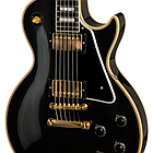 Електрогітара GIBSON '57 LES PAUL CUSTOM REISSUE 2 PICKUP VOS EBONY, фото 4
