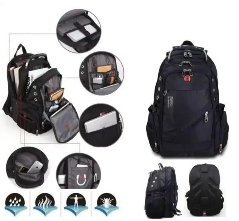 Рюкзак, швейцарский рюкзак, SwissGear 8810, туристический рюкзак, рюкзак для ноутбука - фото 8 - id-p2025270764