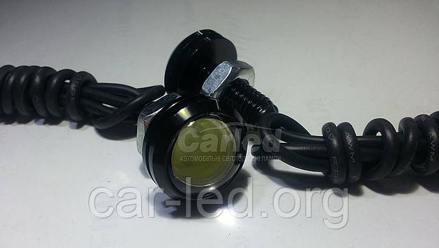 Денні ходові вогні MC-DRL-20-2 (out diam: 22mm H: 12mm) 2 * 1 pcs high power led 1,5W / LED - фото 3 - id-p23028887