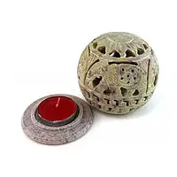 Підсвічник Аромакуричувачка з натурального каменю