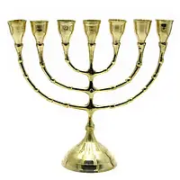 Підсвічник декоративна підставка під свічки Менора на 7 свічок