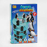 Гр Настільна гра "Вежа пінгвінів" 86682 (18) "4FUN Game Club", 18 пінгвінів, 7 кілець, в коробці