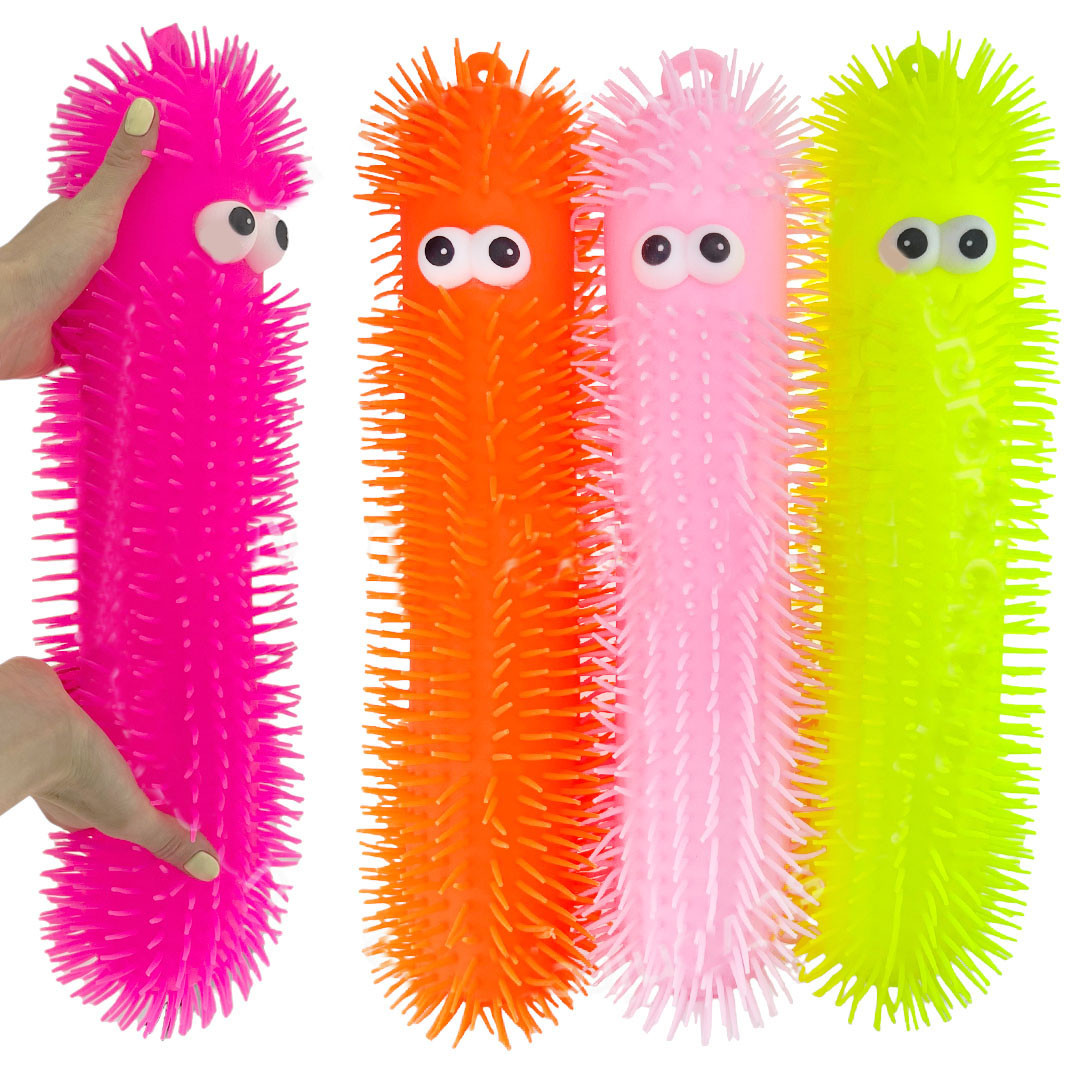 Іграшка йо-йо Гусінь світиться 6 шт., фото 1