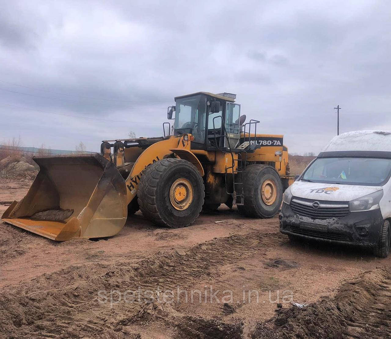 Діагностика КПП навантажувача Hyundai HL 780, фото 1