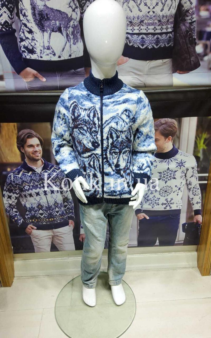 Кофта дитяча Pulltonic Два Вовки та Гори, фото 1