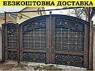 Ворота ковані з ковкою, фото 4
