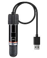 Нагреватель QUANLONG QL-222, USB, 10 Вт. Погружной обогреватель для  аквариумов объемом до 10 литров