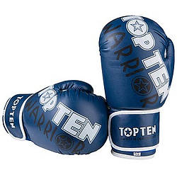 Боксерські рукавички сині 10oz Top Ten WARRIOR