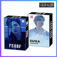 Lomo cards Ломо Карты Мин Юнги Шуга Min Yoongi Suga Agust D BTS БТС