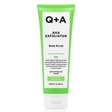 Скраб для тіла з AHA-кислотами Q+A 250ml