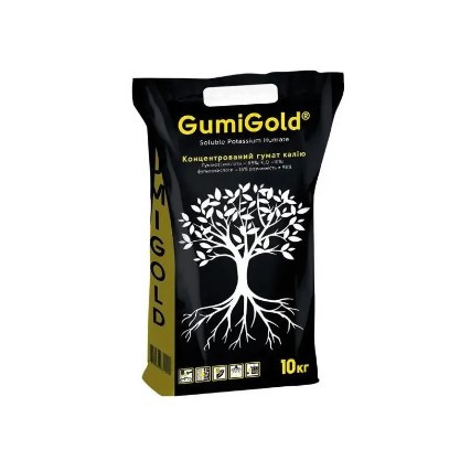 Стимулятор росту ДОБРИВО GUMI GOLD (Гумі Голд), 10 кг, гумінові кислоти, фульвокислоти