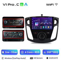 Junsun 4G Android магнітолу для ford focus 3 2012-2017 wifi WIFI, 2ГБ ОЗУ + 32 тип А