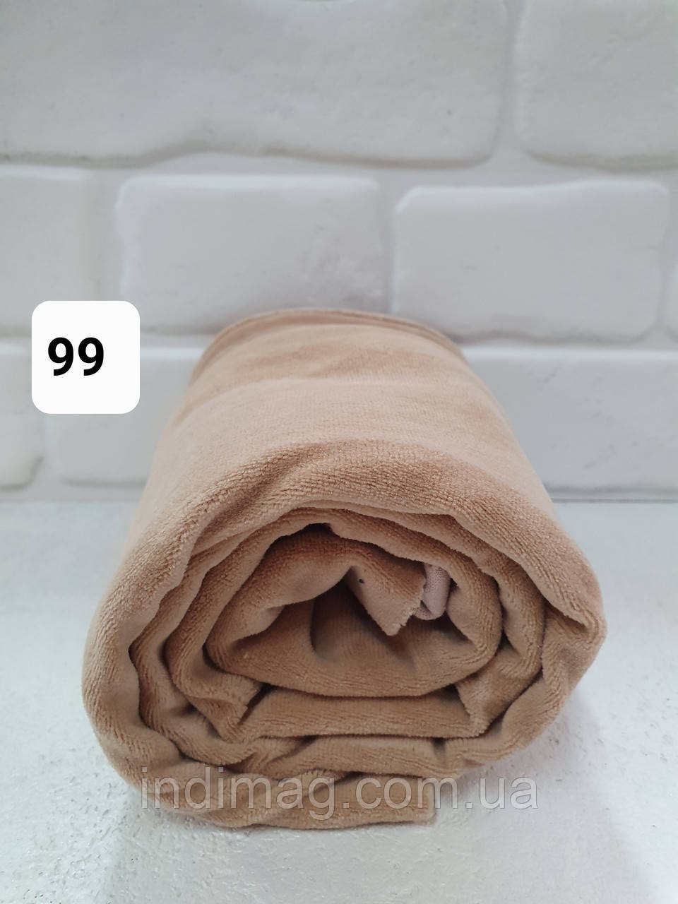 Відріз велюр бавовняний  50 см на 1,80 м