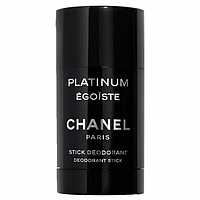 Дезодорант Chanel Egoiste Platinum для мужчин - deo stick 75 ml