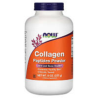 Пептид коллагена в порошке NOW Foods "Collagen Peptides Powder" из бычьего коллагена типов 1 и 3 (227 г)