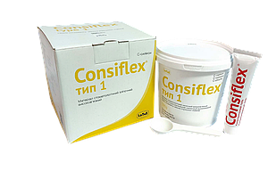 Consiflex type 1 (Консифлекс тип 1), база+активатор, відбитковий матеріал, Latus