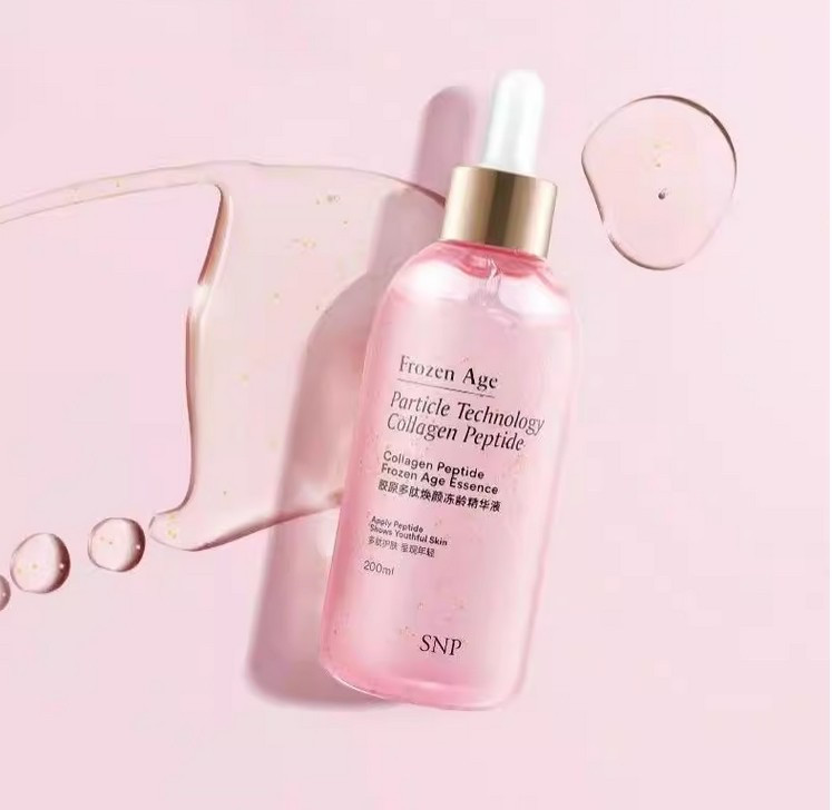 SNP Collagen Peptide Essence ліфтинг сироватка, тонус і омолодження шкіри 200 мл