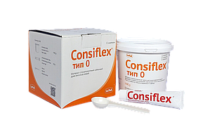 Consiflex type 0 (Консифлекс тип 0), банка 1440г, відбитковий матеріал, Latus