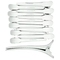 Затискачі для волосся Toni&Guy білі, 12 шт (52114WTH)