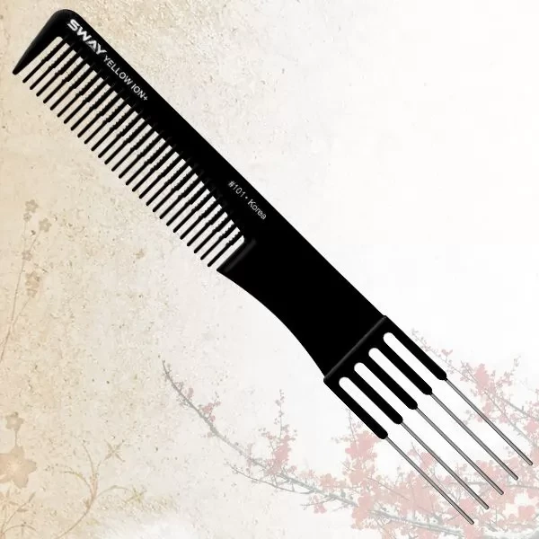 Гребінець-вилка Sway Black Ion+ 101 (131 101), фото 1