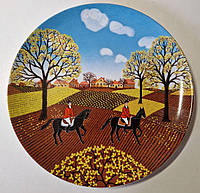 Декоративная тарелка Осенний мотив Форстенберг Германия