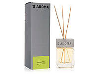 Парфюмированный аромат для дома «Зеленый инжир» Sister's Aroma Reed Diffuser Green Figs, 120мл (8681301036251)